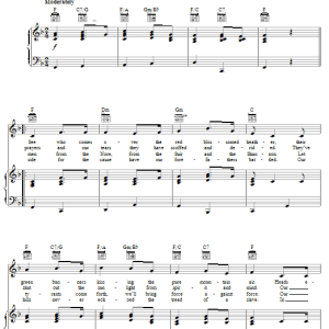M. Scanlan Bold Fenian Men Musik Noten - Piano, Vocal & Guitar Chords - 25967-0