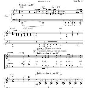 Mac Huff Broadway Musical Magic Musik Noten - SATB Choir - 175191-0