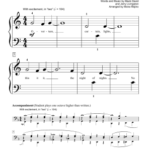 Mack David & Jerry Livingston This Is It (arr. Mona Rejino) Musik Noten - Educational Piano - 153106-0