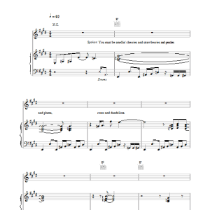 Macy Gray Harry Musik Noten - Piano, Vocal & Guitar Chords - 19160-0