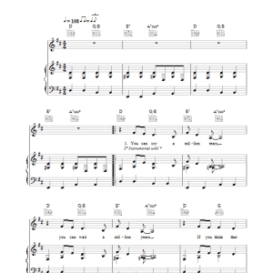 Madeleine Peyroux Don't Wait Too Long Musik Noten - Piano, Vocal & Guitar Chords - 33085-0