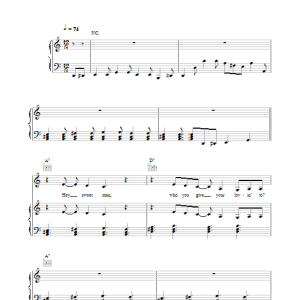 Madeleine Peyroux Hey Sweet Man Musik Noten - Piano, Vocal & Guitar Chords - 33857-0
