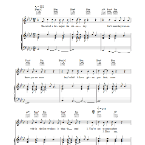Madness Embarrassment Musik Noten - Piano, Vocal & Guitar Chords - 38278-0