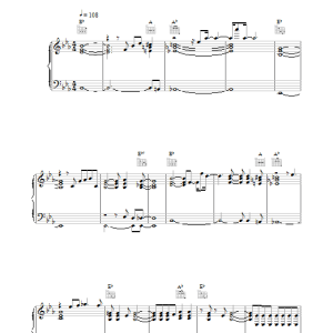 Madness Yesterday's Men Musik Noten - Piano, Vocal & Guitar Chords - 38909-0