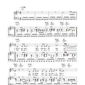 Madonna Dress You Up Musik Noten - Piano, Vocal & Guitar Chords - 33583-0