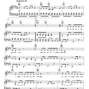 Maia Mitchell Oxygen Musik Noten - Piano, Vocal & Guitar Chords - 99478-0
