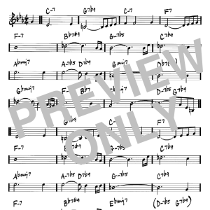 Mal Waldron Soul Eyes Musik Noten - Real Book – Melody & Chords – C Instruments - 60310-0