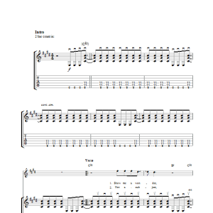 Manic Street Preachers Found That Soul Musik Noten - Guitar Tab - 32093-0