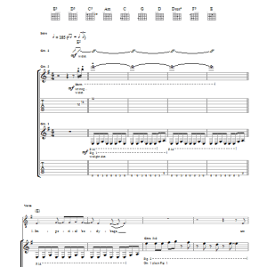 Manic Street Preachers Imperial Bodybags Musik Noten - Guitar Tab - 38938-0