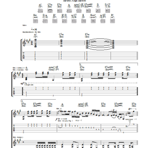 Manic Street Preachers Send Away The Tigers Musik Noten - Guitar Tab - 38953-0