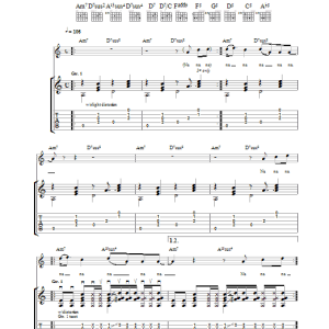 Mansun Egg Shaped Fred Musik Noten - Guitar Tab - 38710-0