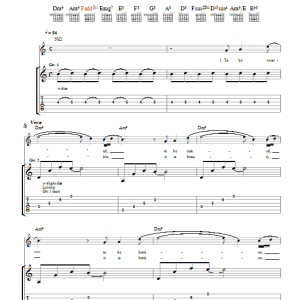 Mansun Naked Twister Musik Noten - Guitar Tab - 39584-0