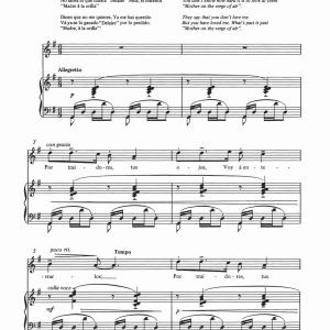 Manuel De Falla Cancion Musik Noten - Piano & Vocal - 121658-0