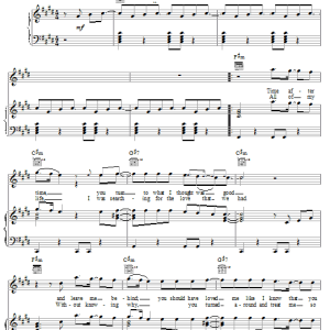 Marc Anthony Tragedy Musik Noten - Piano, Vocal & Guitar Chords - 22047-0