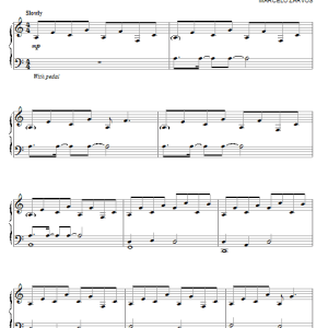 Marcelo Zarvos Don't Be A Stranger Musik Noten - Piano Solo - 75598-0
