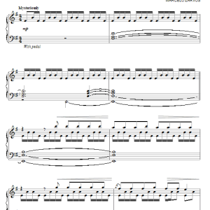 Marcelo Zarvos Opening Musik Noten - Piano Solo - 75587-0