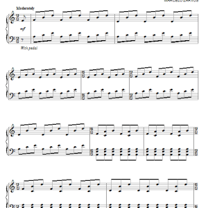 Marcelo Zarvos Summer Musik Noten - Piano Solo - 75585-0