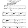 Marco Beltrami Ben Takes The Stage / Dan's Burden / Bible Study / The 3:10 To Yuma Musik Noten - Piano Solo - 103888-0