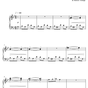 Marco Beltrami The Woman In Black (End Credits) Musik Noten - Piano Solo - 123902-0