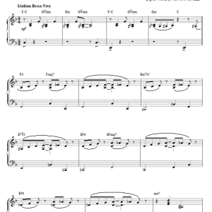 Marcos Valle So Nice (Summer Samba) [Jazz version] (arr. Brent Edstrom) Musik Noten - Piano Solo - 23715-0