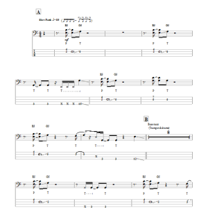 Marcus Miller Big Time Musik Noten - Bass Guitar Tab - 69838-0