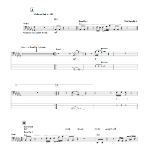 Marcus Miller Funny Musik Noten - Bass Guitar Tab - 69837-0