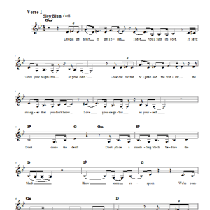 Marge Eiseman Love Your Neighbor As Yourself Musik Noten - Lead Sheet / Fake Book - 66204-0