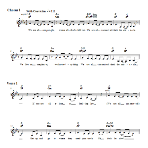 Marge Eiseman We Are All Connected Musik Noten - Lead Sheet / Fake Book - 66301-0