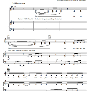 Mariah Carey Cruise Control Musik Noten - Piano, Vocal & Guitar Chords - 67487-0