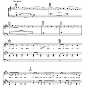 Mariah Carey I Stay In Love Musik Noten - Piano, Vocal & Guitar Chords - 67489-0