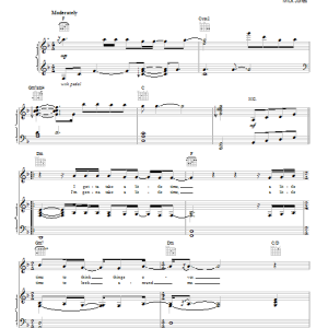 Mariah Carey I Want To Know What Love Is Musik Noten - Piano, Vocal & Guitar Chords - 85919-0