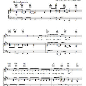 Mariah Carey I'll Be Lovin' U Long Time Musik Noten - Piano, Vocal & Guitar Chords - 67051-0