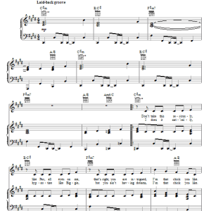 Mariah Carey I'm That Chick Musik Noten - Piano, Vocal & Guitar Chords - 67488-0