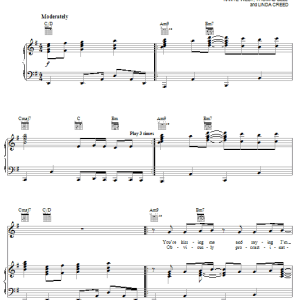 Mariah Carey Stay The Night Musik Noten - Piano, Vocal & Guitar Chords - 52553-0