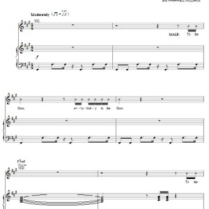 Mariah Carey To The Floor Musik Noten - Piano, Vocal & Guitar Chords - 52552-0