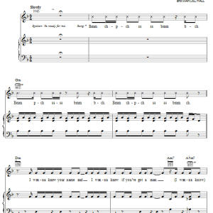 Mario Just A Friend 2002 Musik Noten - Piano, Vocal & Guitar Chords - 20500-0