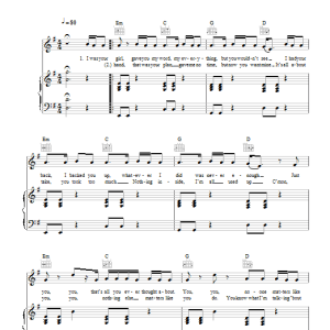 Marion Raven Break You Musik Noten - Piano, Vocal & Guitar Chords - 40630-0