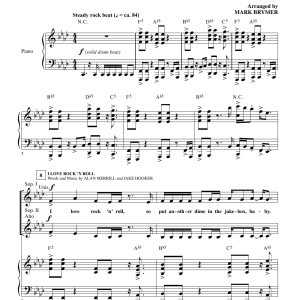 Mark Brymer Girls Rock The '80s (Medley) Musik Noten - SSA Choir - 159202-0