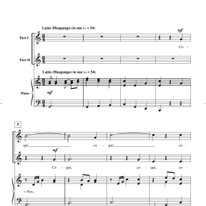 Mark Burrows El Coqui Musik Noten - 2-Part Choir - 177305-0