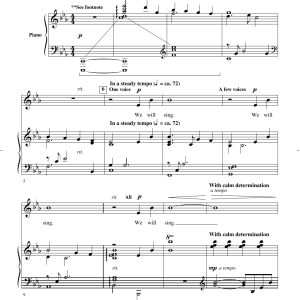 Mark Burrows We Will Sing The World Whole Again Musik Noten - 2-Part Choir - 177522-0