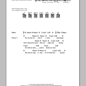 Mark Clarke The Wizard Musik Noten - Guitar Chords/Lyrics - 85309-0
