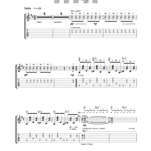 Mark Knopfler Coyote Musik Noten - Guitar Tab - 25001-0