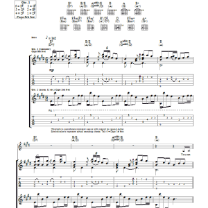 Mark Knopfler Heart Full Of Holes Musik Noten - Guitar Tab - 42684-0