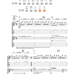 Mark Knopfler Hill Farmer's Blues Musik Noten - Guitar Tab - 25004-0