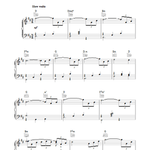 Mark Knopfler Irish Love (from Cal) Musik Noten - Piano Solo - 37187-0