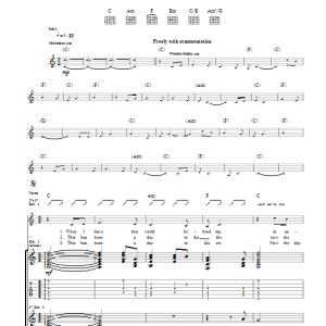 Mark Knopfler Piper To The End Musik Noten - Guitar Tab - 49022-0