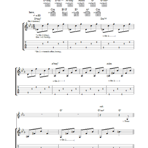 Mark Knopfler Sands Of Nevada Musik Noten - Guitar Tab - 38706-0
