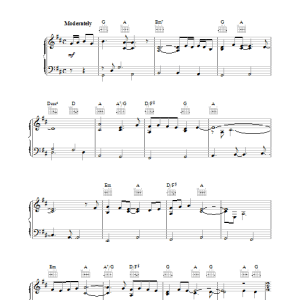 Mark Knopfler Smooching (from Local Hero) Musik Noten - Piano Solo - 37269-0