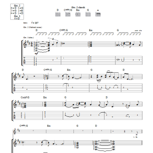 Mark Knopfler The Car Was The One Musik Noten - Guitar Tab - 49009-0