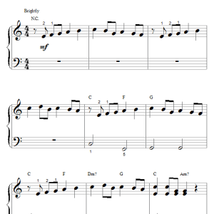 Mark Mothersbaugh Rugrats Theme Musik Noten - Big Note Piano - 29647-0